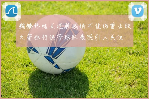 鹈鹕终结五连胜战绩不佳仍曾击败火箭独行侠等球队表现引人关注